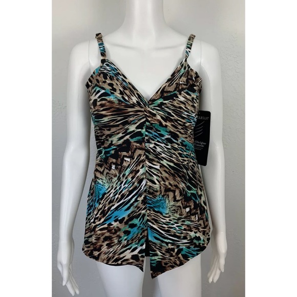 NEW Miraclesuit Love Knot Tankini Top 8 Magicsuit - Picture 2 of 8